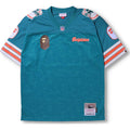 BAPE X MITCHELL & NESS NFL MIAMI DOLPHINS LEGACY JERSEY MENS