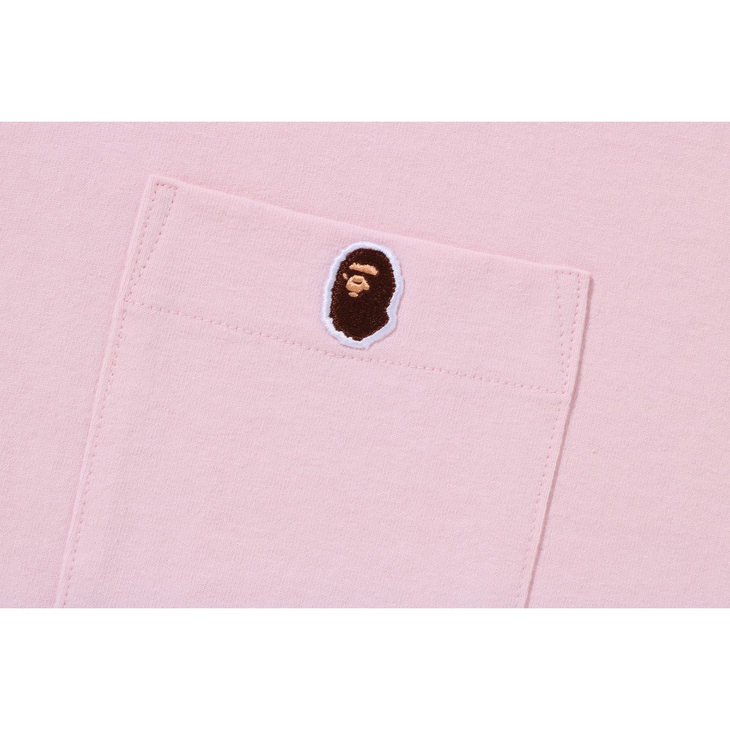 APE HEAD ONE POINT RELAXED FIT POCKET TEE MENS