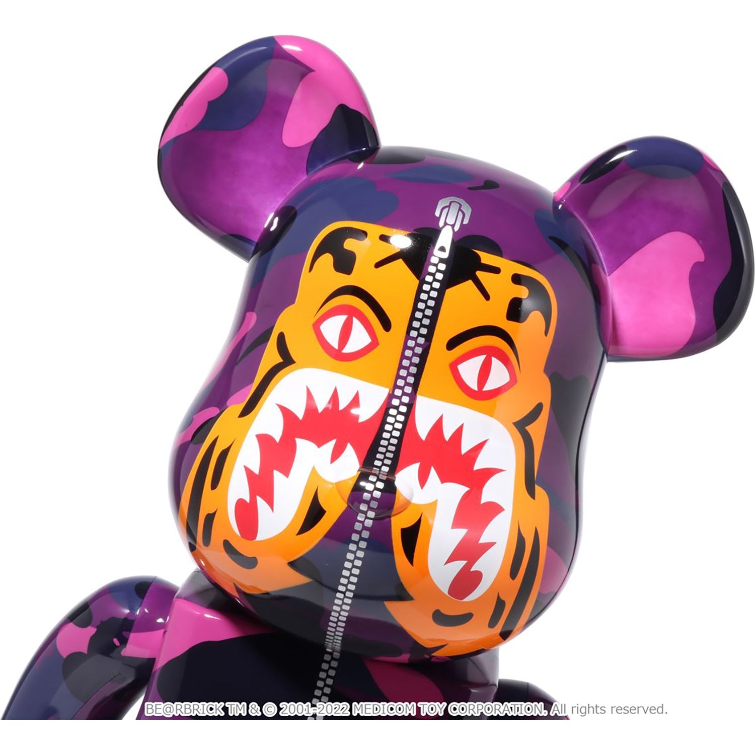 COLOR CAMO TIGER BE@RBRICK 1000%