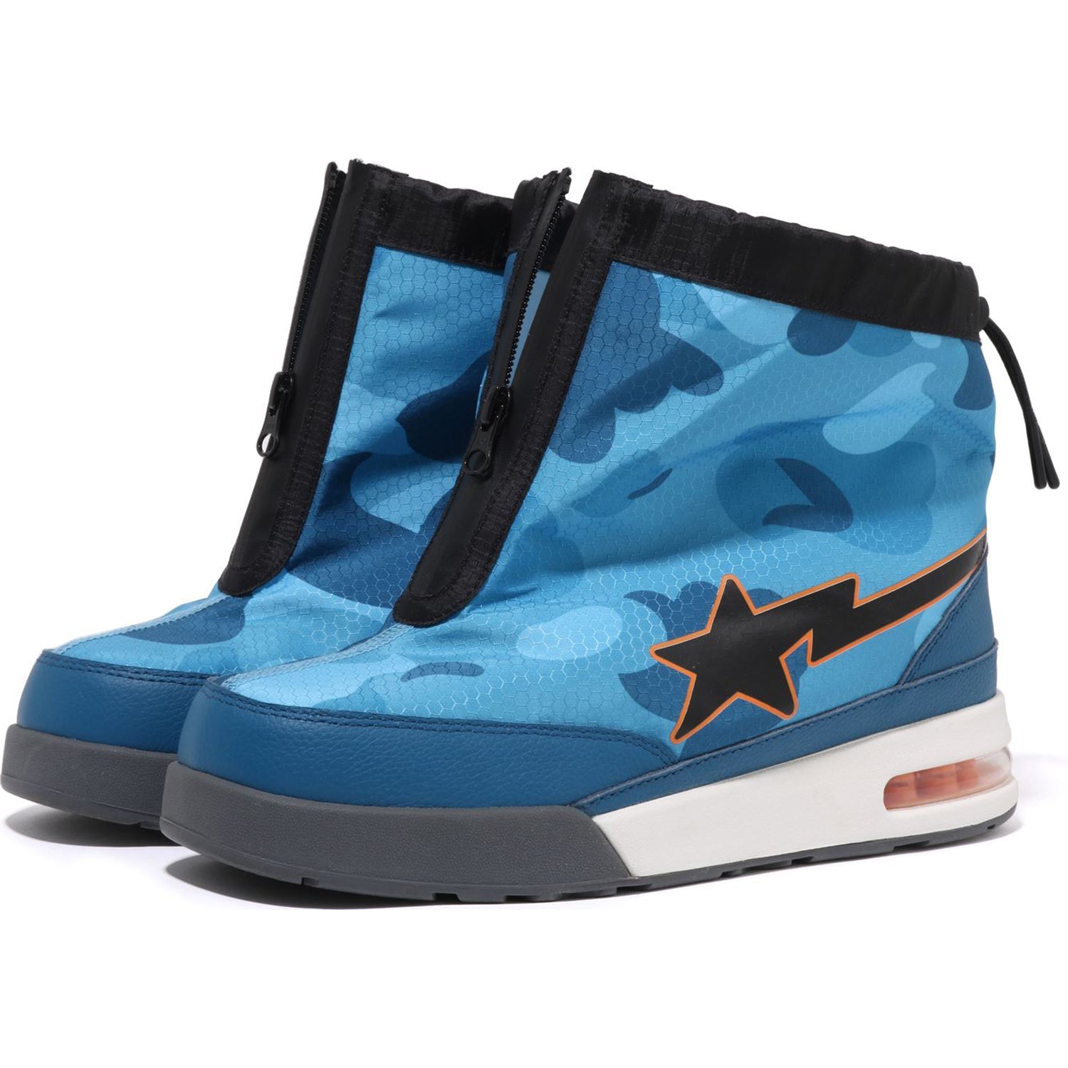 BAPE® HONEYCOMB CAMO ZIP ROAD STA MENS