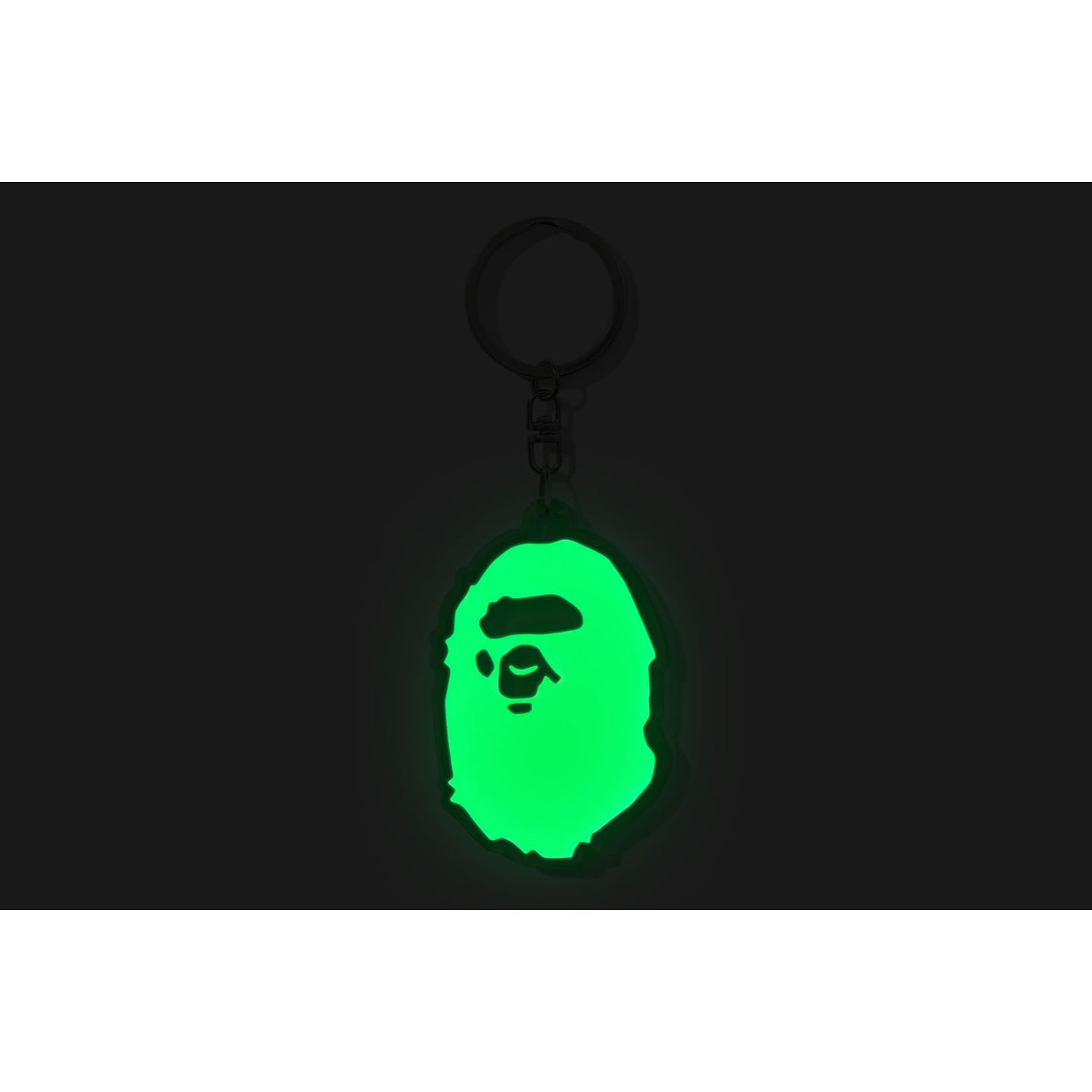 APE HEAD REFLECTIVE KEYCHAIN