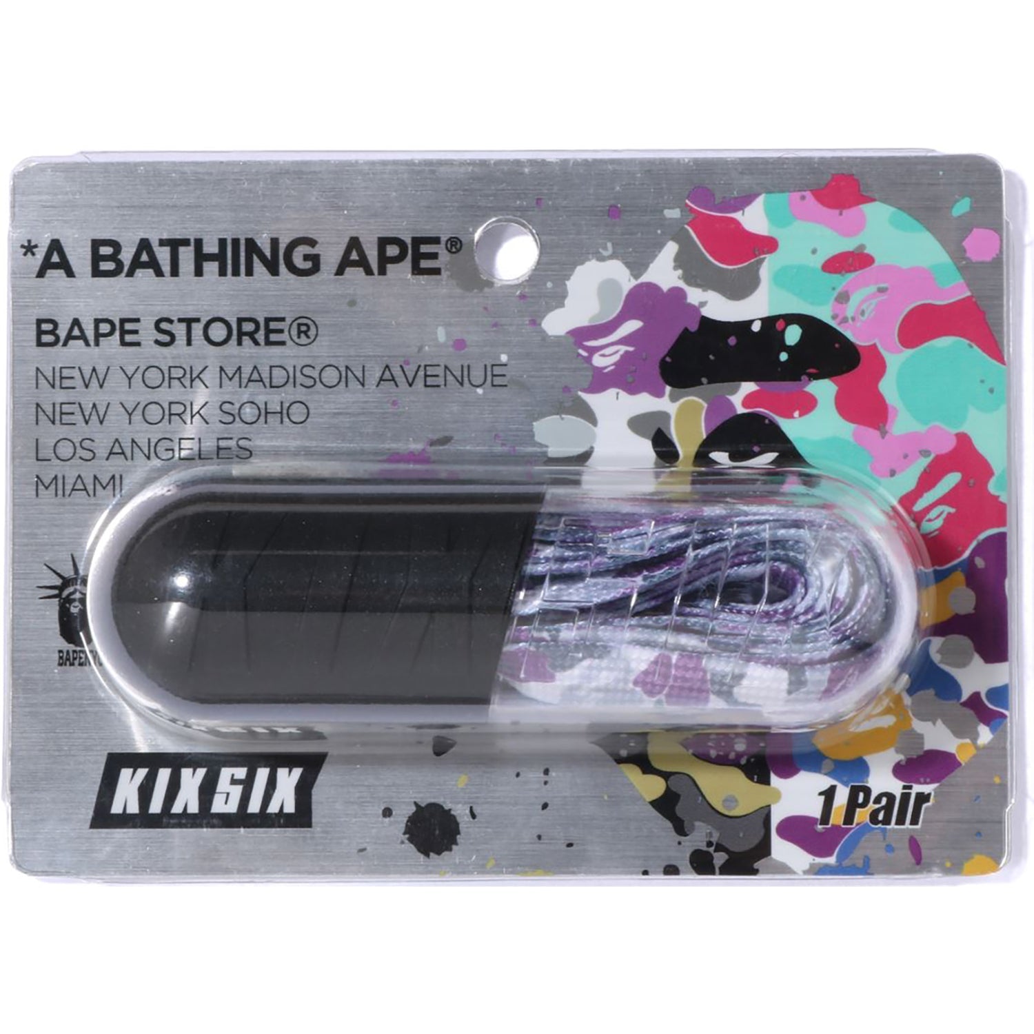 BAPE® X KIXSIX BAPE US LIMITED COLLECTION SHOE LACE