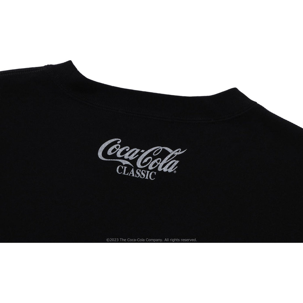 BAPE X COCA-COLA APE HEAD CREWNECK RELAXED FIT MENS