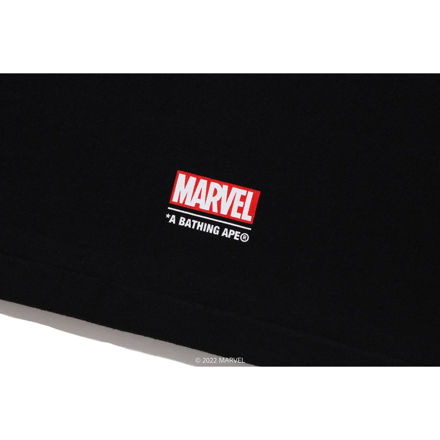 BAPE X MARVEL BLACK WIDOW TEE MENS