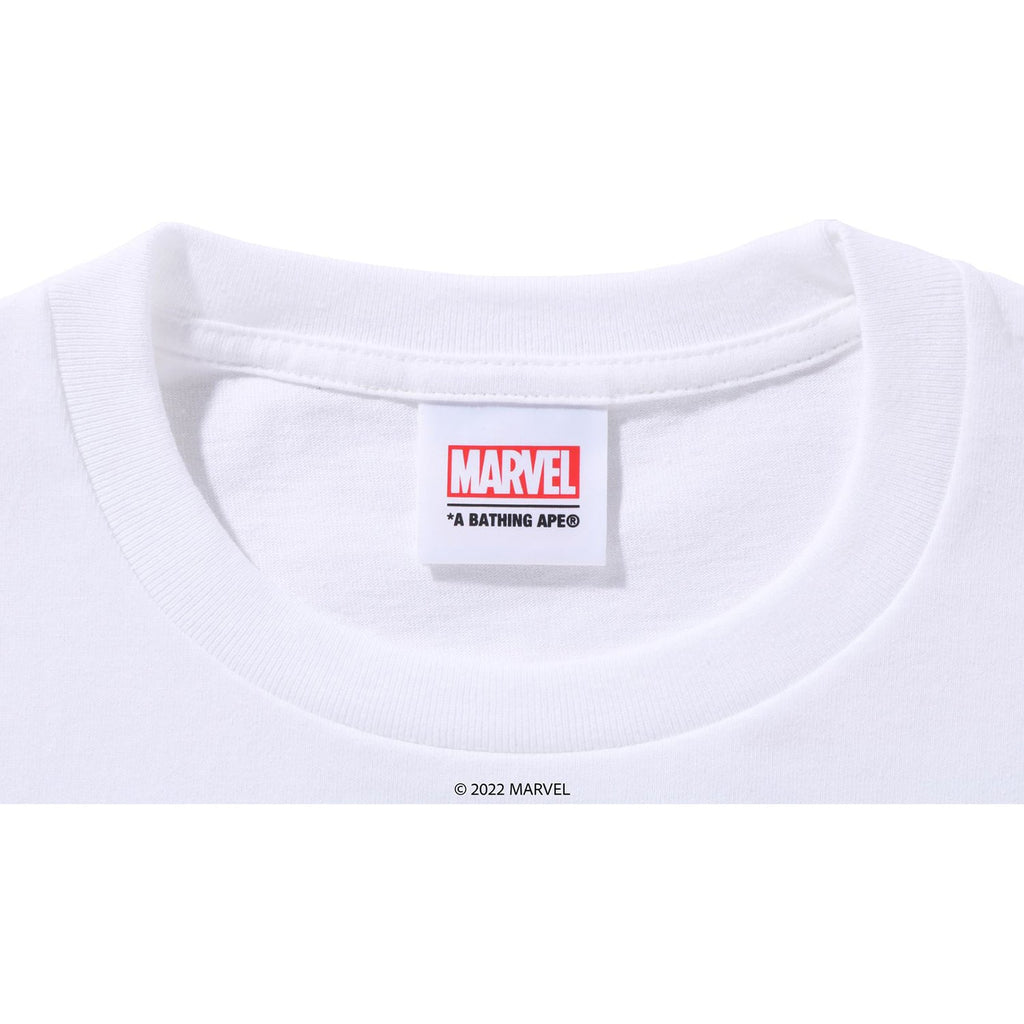 BAPE X MARVEL BLACK WIDOW TEE MENS