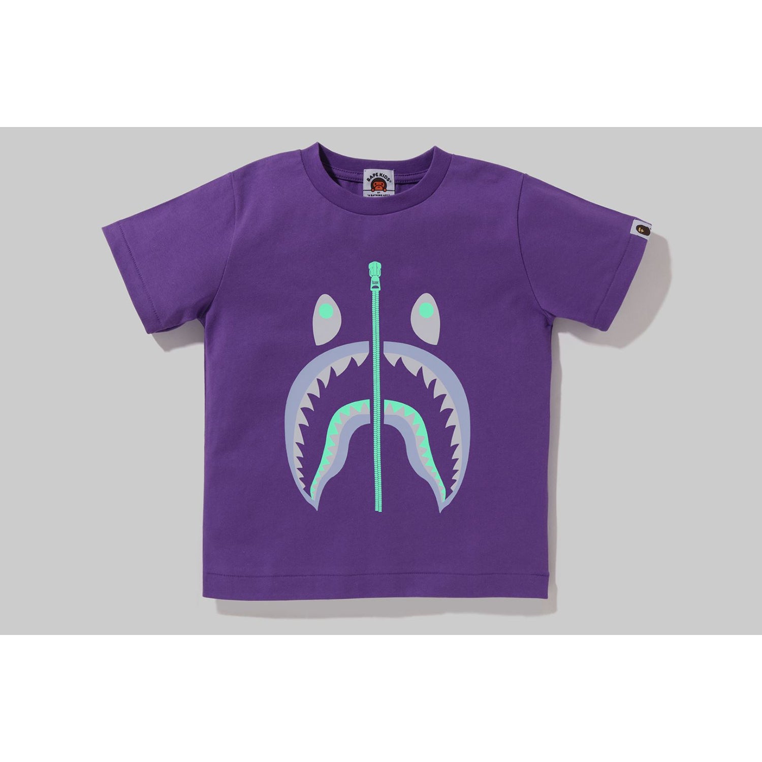 GLOW IN THE DARK SHARK TEE KIDS