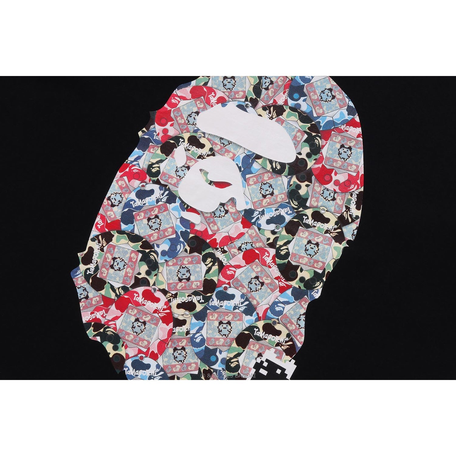 BAPE X TAMAGOTCHI APE HEAD TEE KIDS