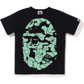 GLOW IN THE DARK CAMO BIG APE HEAD TEE KIDS