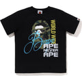 1ST CAMO APE HEAD OVER PRINT TEE KIDS