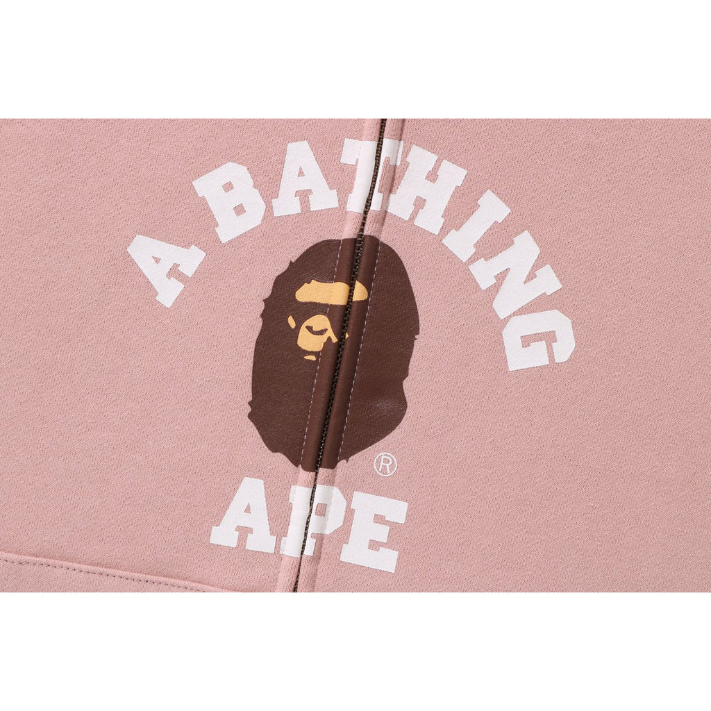 1ST CAMO COLLEGE ZIP HOODIE LADIES