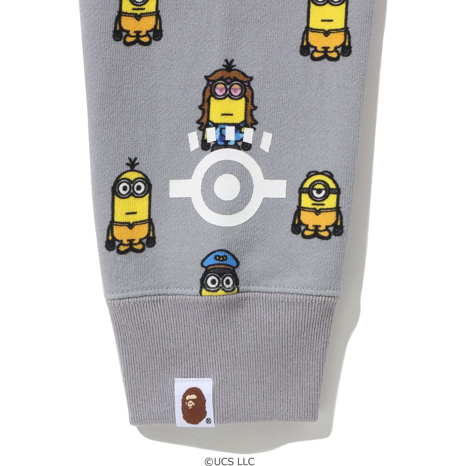 MINIONS SHARK FULL ZIP HOODIE LADIES