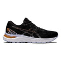 Women's Asics Gel-Cumulus 23, Black/Sun Peach, 12 D Wide