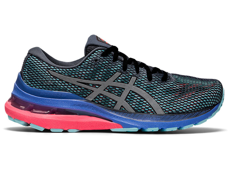 Women's Asics Gel-Kayano 28 Lite-Show, Carrier Grey/Pure Silver, 11 B Medium