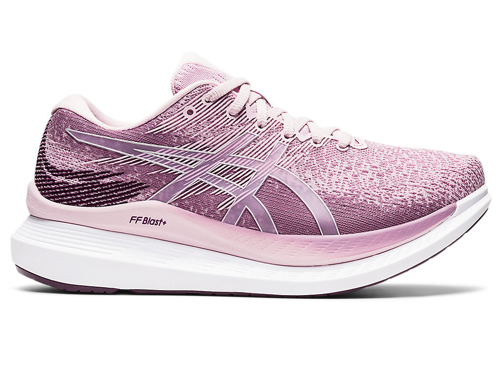 Women's Asics Glideride 3, Rosequartz/Deep Plum, 11.5 B Medium