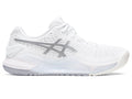 Women's Asics Gel-Resolution 9, White/Pure Silver, 6 B Medium