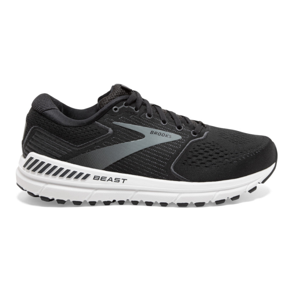 Men's Brooks Beast '20, Black/Ebony/Grey, 8.5 4E Extra Wide
