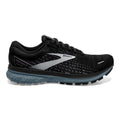 Men's Brooks Ghost 13, Black/Grey/Stormy, 9.5 D Medium