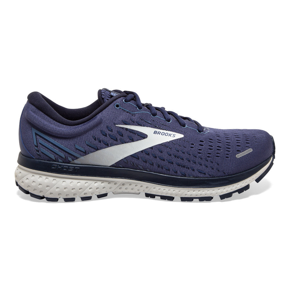 Men's Brooks Ghost 13, Deep Cobalt/Grey/Navy, 10.5 D Medium
