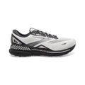 Men's Brooks Adrenaline GTS 23, Oyster/Ebony/Alloy, 10.5 D Medium