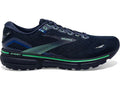Men's Brooks Ghost 15, Crown Blue/Black/Green, 12.5 D Medium