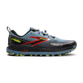 Men's Brooks Cascadia 18, Citadel/Ebony/Lime, 12.5 D Medium