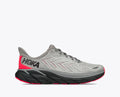Women's Hoka One One Clifton 8, Sharkskin/Diva Pink, 8.5 B Medium