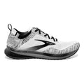 Women's Brooks Levitate 4, White/Black, 9 B Medium