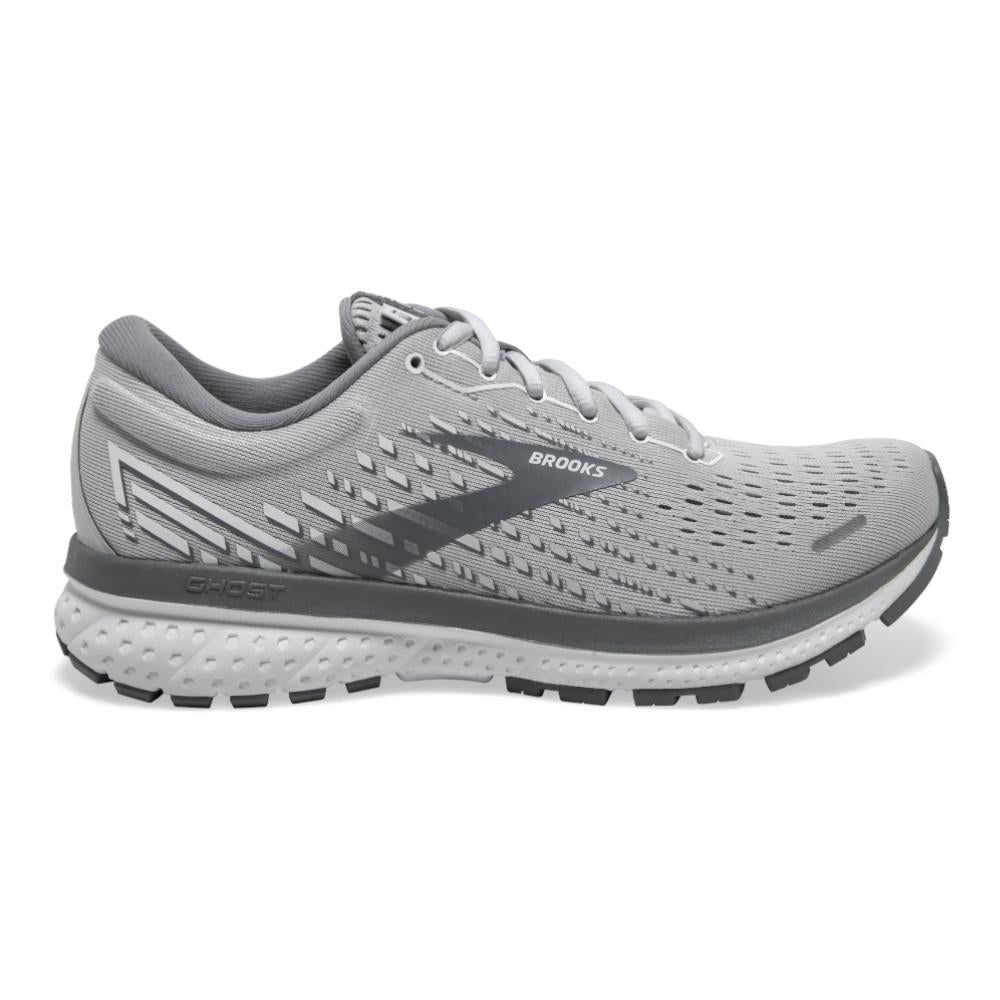 Women's Brooks Ghost 13, Alloy/Oyster/White, 9.5 B Medium
