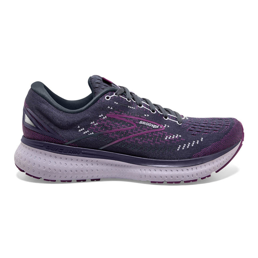 Women's Brooks Glycerin 19, Ombre/Violet/Lavender, 9.5 B Medium