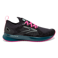 Women's Brooks Levitate StealthFit 5, Black/Blue/Pink, 9.5 B Medium