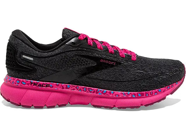 Women's Brooks Trace 2, Magenta/Black/Ebony, 11 B Medium
