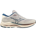 Men's Mizuno Wave Rider 27 SSW, Papyrus/Blue Opal, 11.5 D Medium