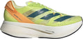 Men's Adidas Adizero Prime X Pulse, Lime/Real Teal/Flash Orange, 9 D Medium