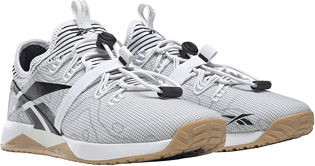 Men's Reebok Nano X1 Froning FTWR, White/Black, 11 D Medium