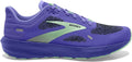 Women's Brooks Launch 9, Blue Iris/Ebony/Green, 9.5 B Medium