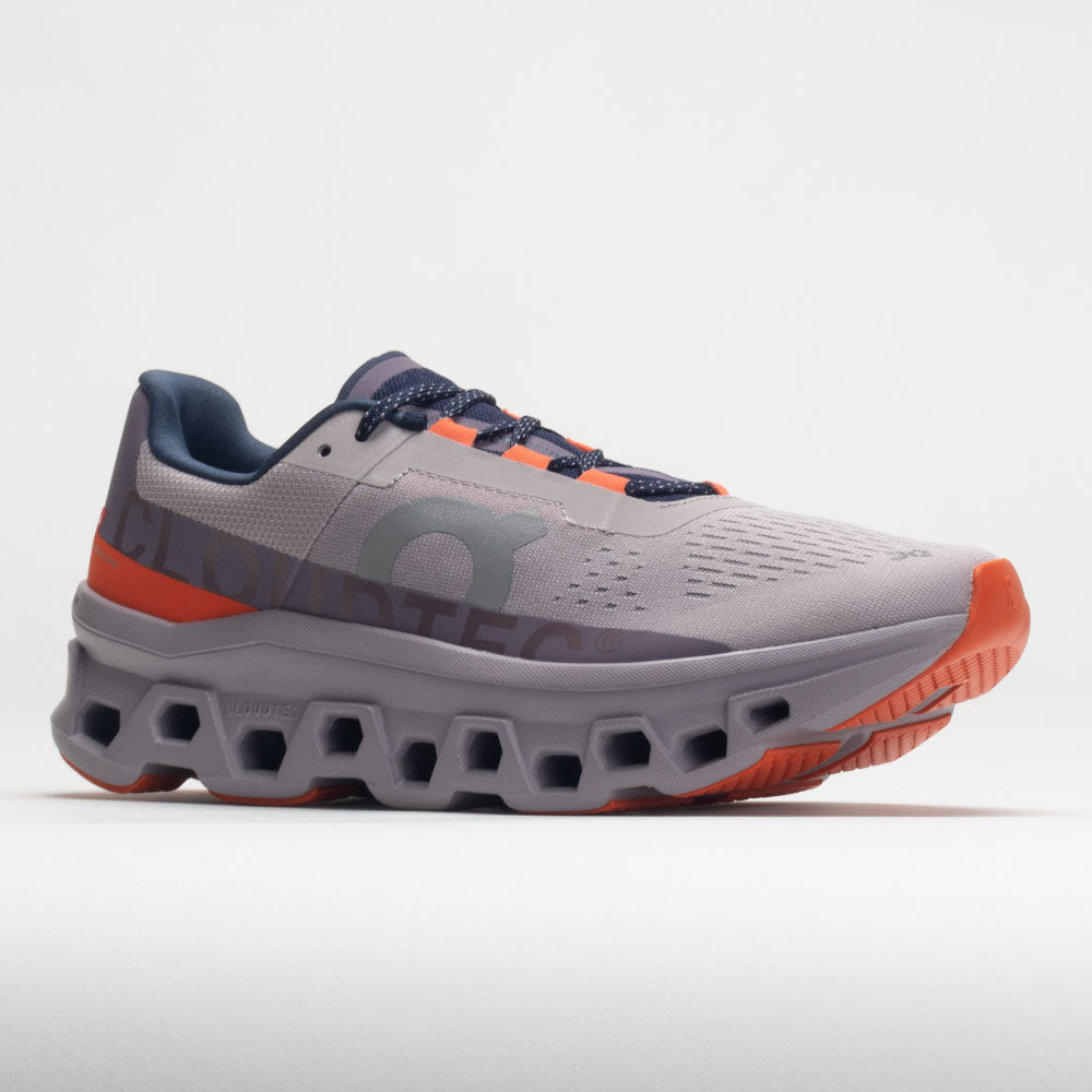On Cloudmonster Men's  Pearl/Flame