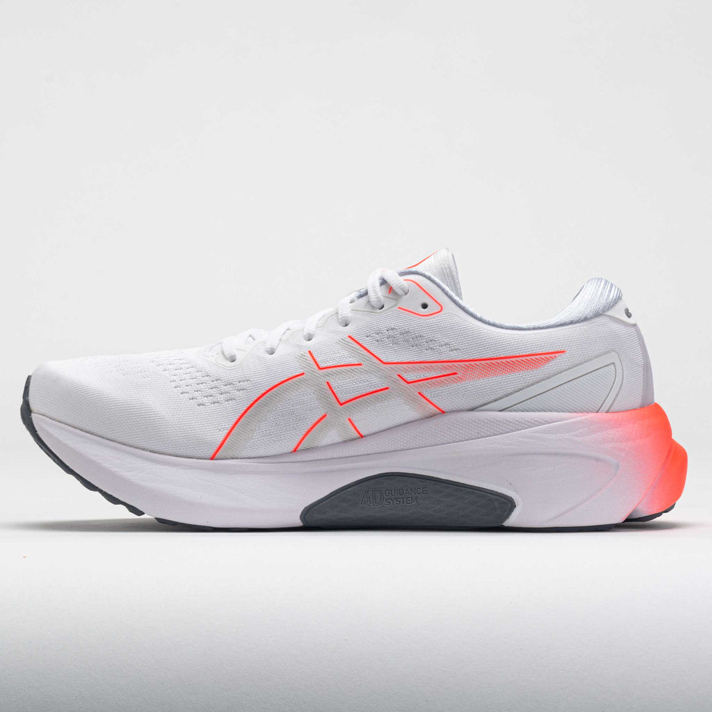 ASICS GEL-Kayano 30 Men's  White/Sunrise Red