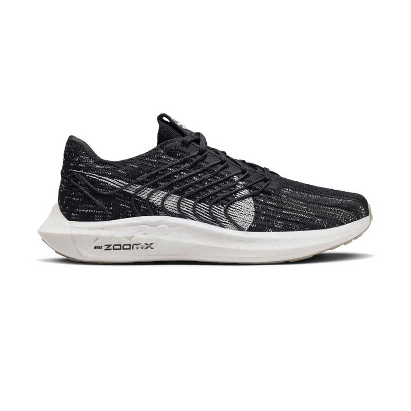 Women's Nike Pegasus Turbo Next Nature, Black/Sail-Off Noir-Sesame, 9.5 B Medium
