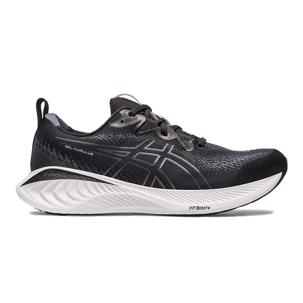Men's Asics Gel-Cumulus 25, Black/Carrier Grey, 8.5 D Medium