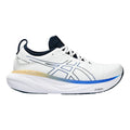 Men's Asics Gel-Nimbus 25, White/Illusion Blue, 11.5 D Medium