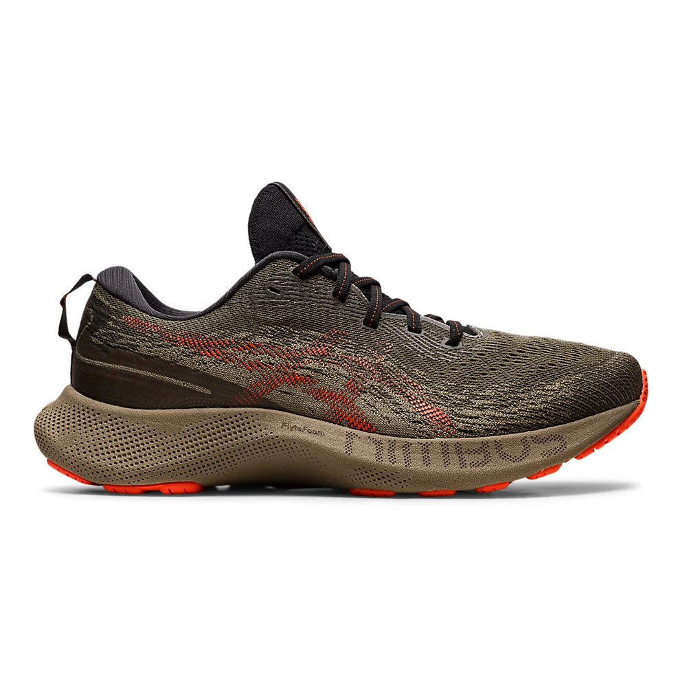 Men's Asics GEL-Nimbus Lite 3, Mantle Green/Cherry Tomato, 8.5 D Medium