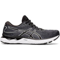 Men's Asics Gel-Nimbus 24, Black/White, 10 D Medium