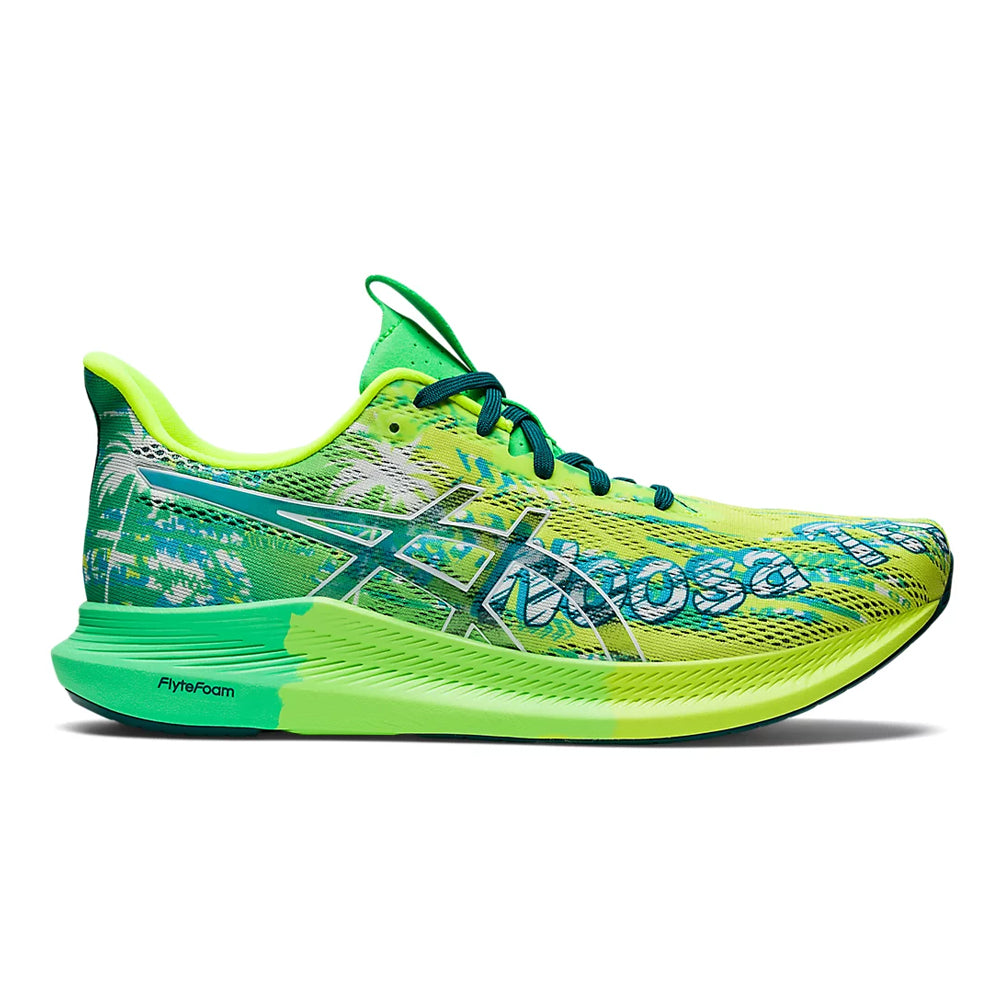 Men's Asics NOOSA TRI 14, Safety Yellow/White, 11.5 D Medium