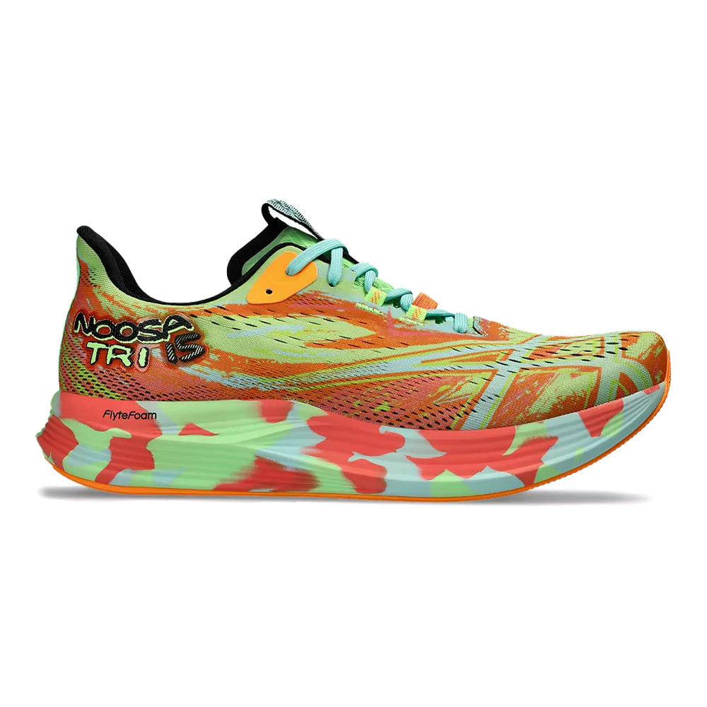 Men's Asics Noosa Tri 15, Lime Burst/Illuminate Mint, 10.5 D Medium