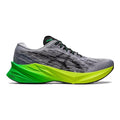 Men's Asics Novablast 3, Sheet Rock/Black, 13 D Medium