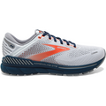 Men's Brooks Adrenaline GTS 22, Arctic/Red/Titan, 10.5 D Medium