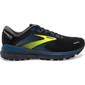 Men's Brooks Adrenaline GTS 22, Black/Blue/Nightlife, 8 D Medium