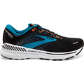 Men's Brooks Adrenaline GTS 22, Black/Blue/Orange, 11 D Medium