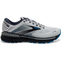 Men's Brooks Adrenaline GTS 22, Oyster/India Ink/Blue, 9 2E Wide