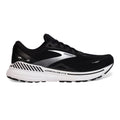 Men's Brooks Adrenaline GTS 23, Black/White/Silver, 11 D Medium